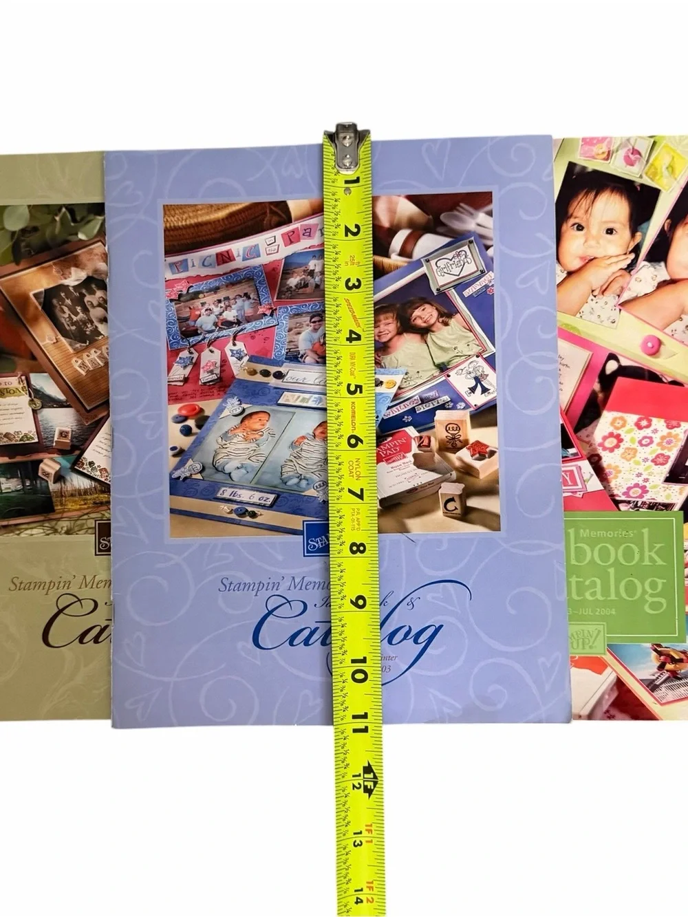 3 Stampin' Up! Idea Book & Catalogs from 2002, 2003 & 2004